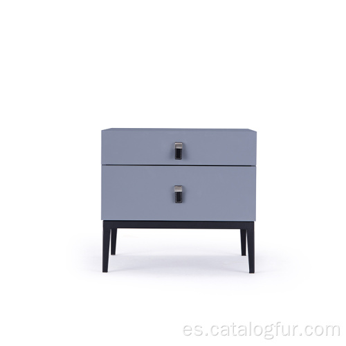 Mesita de noche barata muebles modernos de mesita de noche del dormitorio del gabinete de almacenamiento